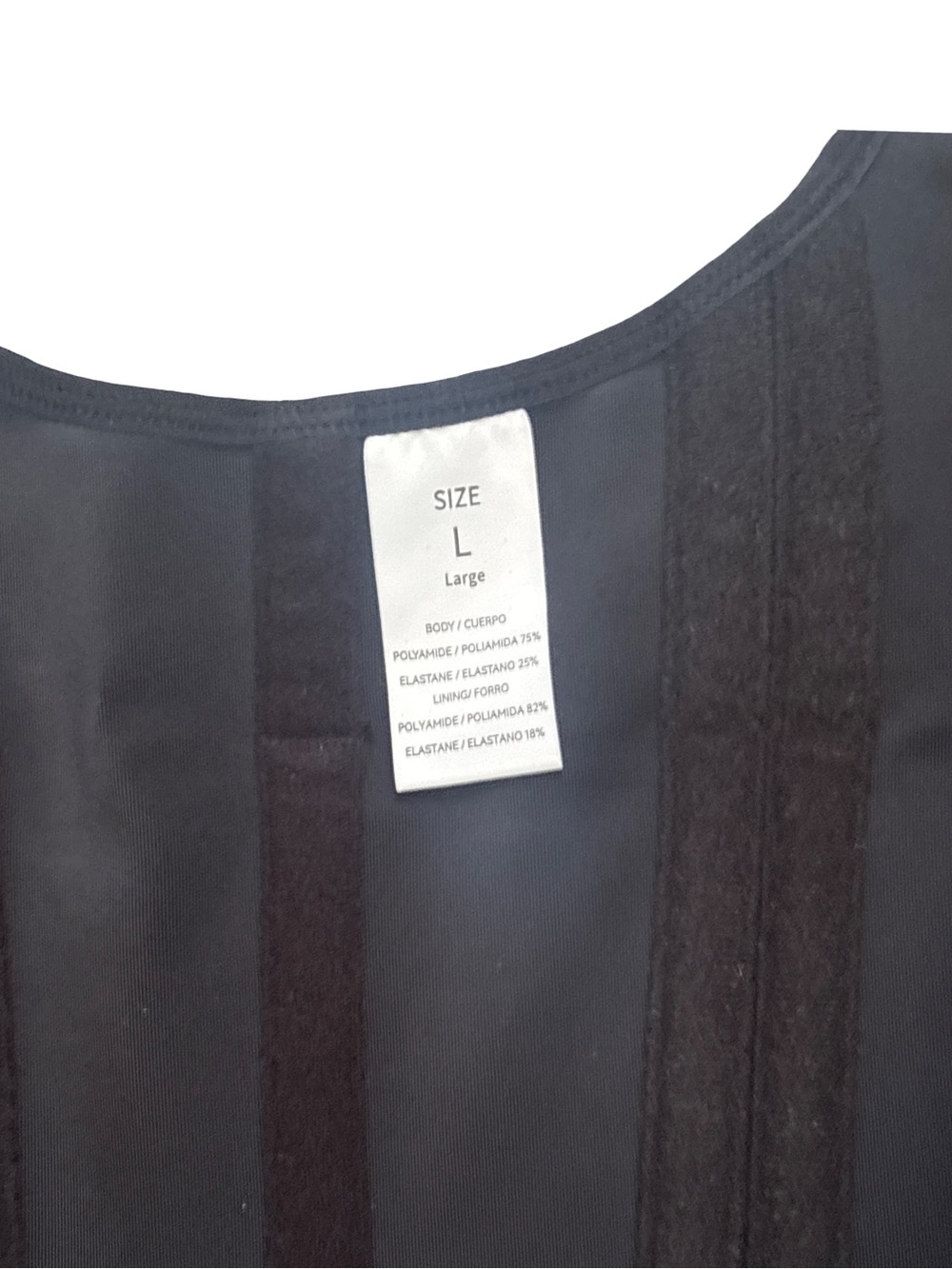 SHAPSHE Corset Waist Trainer Women Shapewear Tummy Control Workout Faja Black L - Picture 11 of 12